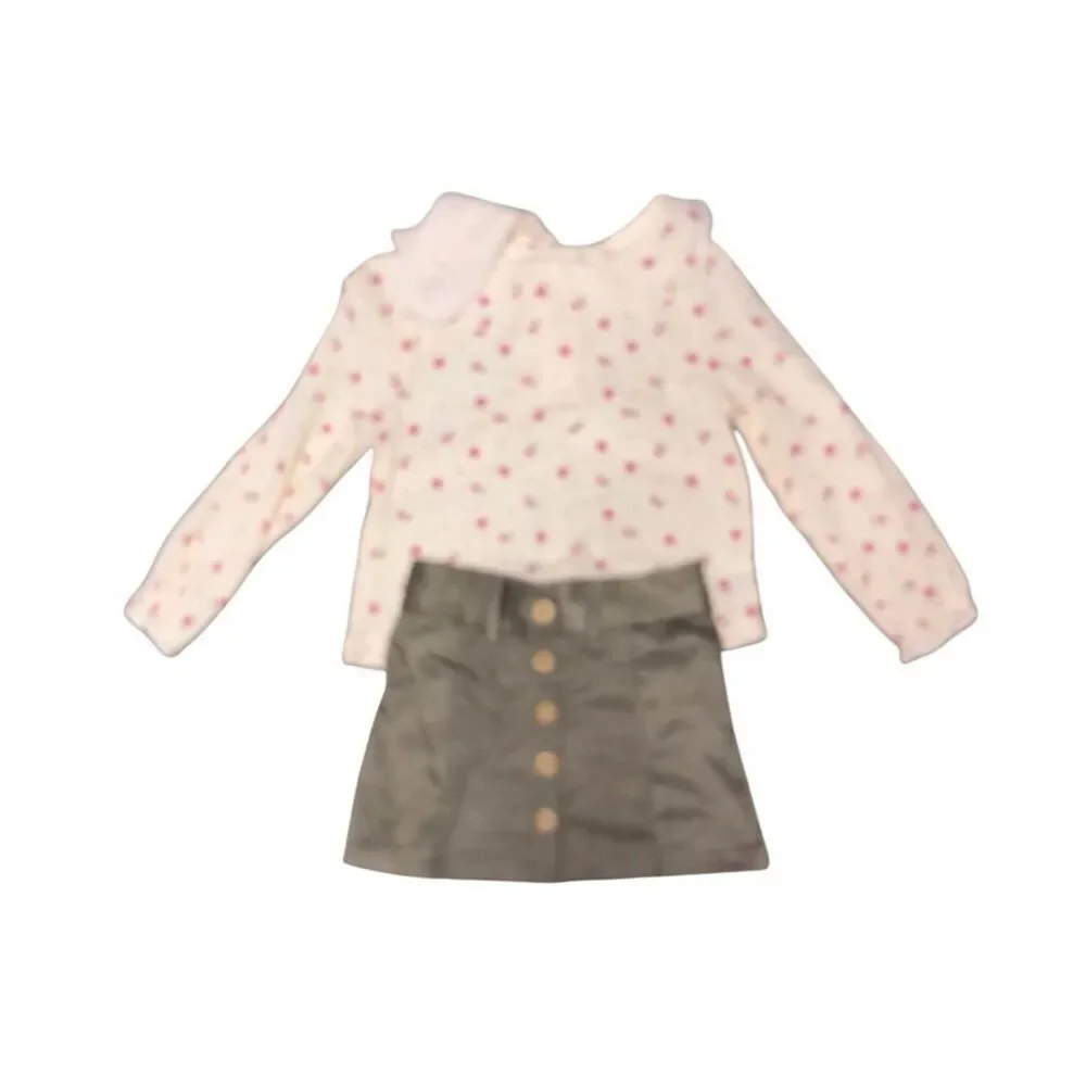 Rabbit + Bear Three Piece Skirt Set